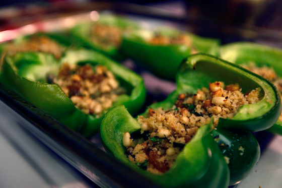 Healthy stuffed peppers