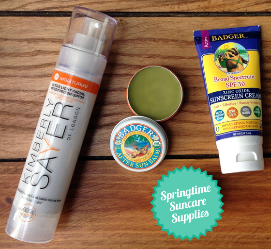 Healthy mineral sunscreen